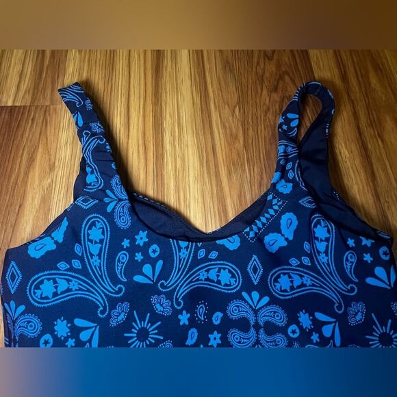 Bundle of 2 Offline Aerie Real Me Low Key Longline Sports Bra Pink Blue Size M - Picture 5 of 10